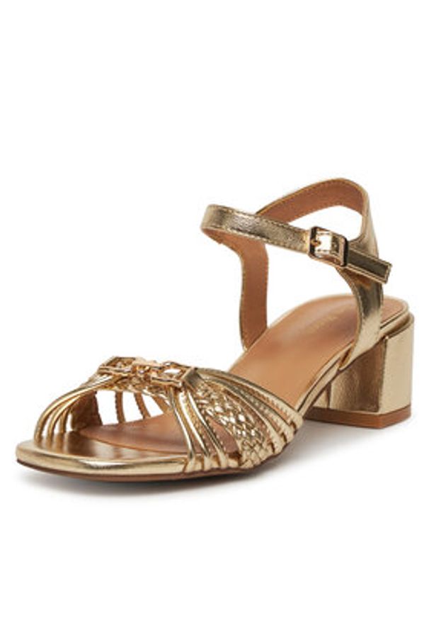 Clara Barson Sandały WS24055-05 Złoty. Kolor: złoty. Materiał: syntetyk, materiał