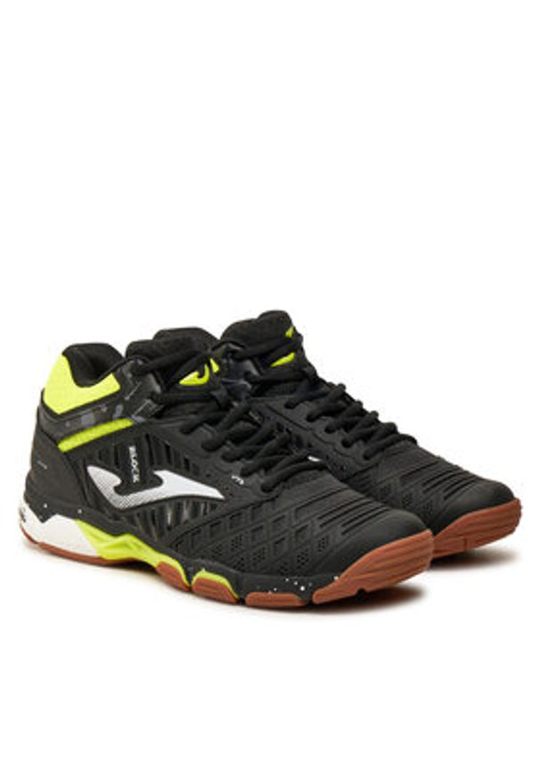 Joma Buty halowe V.Blok VBLOKS2401 Czarny. Kolor: czarny. Materiał: mesh, materiał