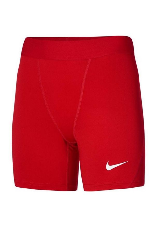 Nike - Spodenki Damskie Strike DriFIT. Kolor: czerwony. Sport: turystyka piesza
