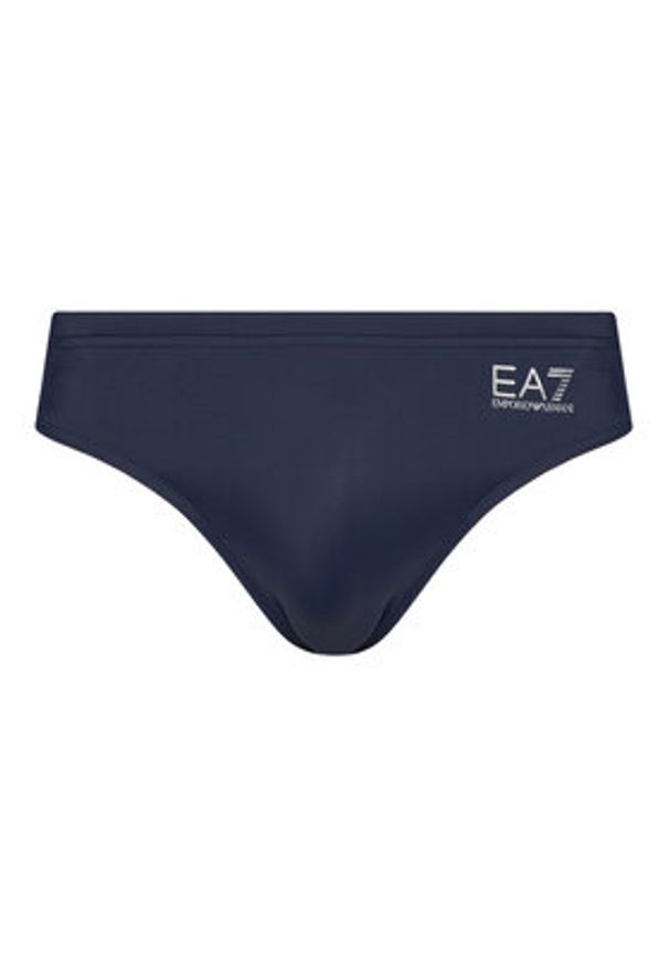 EA7 Emporio Armani Kąpielówki 7M000500 AF14514 MB010 Granatowy. Kolor: niebieski. Materiał: syntetyk