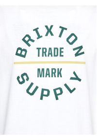 Brixton T-Shirt Oath 16410 Biały Regular Fit. Kolor: biały. Materiał: bawełna #2