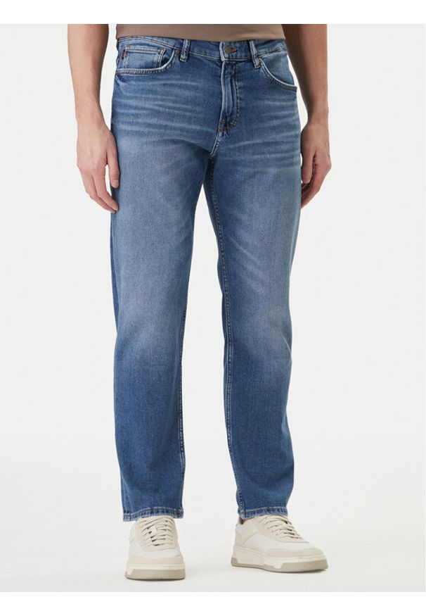 BOSS Jeansy Maine 50555294 Niebieski Regular Fit. Kolor: niebieski