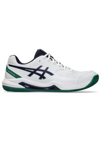 Buty do tenisa Asics Gel-Dedicate 8 Clay. Kolor: niebieski, zielony, biały, wielokolorowy. Sport: tenis #1
