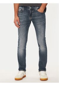 Tommy Jeans Jeansy Scanton DM0DM20387 Niebieski Slim Fit. Kolor: niebieski