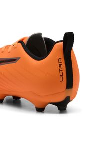 Puma - Młodzieżowe buty piłkarskie ULTRA 6 PLAY FG/AG PUMA. Kolor: żółty, wielokolorowy, czarny, czerwony, pomarańczowy. Materiał: syntetyk. Szerokość cholewki: normalna. Sport: piłka nożna #2