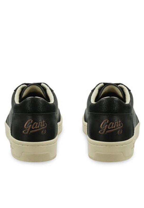 GANT - Gant Sneakersy 30631901 Czarny. Kolor: czarny. Materiał: skóra