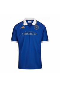 Kappa - Koszulka domowa dla dzieci FC Versailles 78 Kombat 2024/25. Kolor: niebieski, biały, wielokolorowy. Sport: piłka nożna
