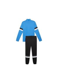 Dres treningowy męski Puma 65865302. Kolor: czarny, biały, wielokolorowy. Materiał: dresówka. Sport: piłka nożna