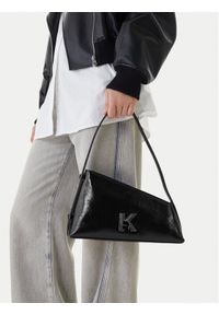 Karl Lagerfeld Jeans Torebka B1W30181 Czarny. Kolor: czarny. Materiał: skórzane #1