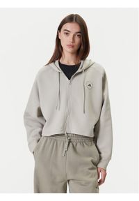 Adidas by Stella McCartney - adidas by Stella McCartney Bluza JX6781 Szary Loose Fit. Kolor: szary. Materiał: bawełna