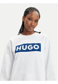 Hugo Bluza Classic 50515817 Biały Relaxed Fit. Kolor: biały. Materiał: bawełna #2