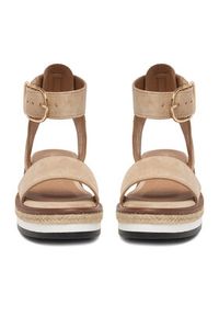 DeeZee Sandały CEO-WS091-01 Beżowy. Kolor: beżowy. Materiał: materiał #5