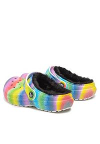 Crocs Klapki Classic Lined Spray Dye Clog K 208081 Kolorowy. Wzór: kolorowy #6