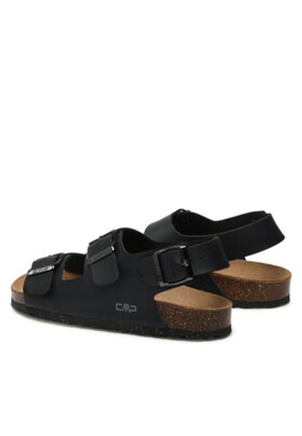 CMP Sandały Eco Keidha Wmn Sanadl 3Q91026 Czarny. Kolor: czarny. Materiał: skóra