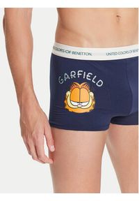United Colors of Benetton - United Colors Of Benetton Bokserki 32IM2X017 Granatowy. Kolor: niebieski. Materiał: bawełna #4