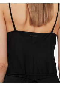 Calvin Klein Sukienka letnia K20K206776 Czarny Regular Fit. Kolor: czarny. Materiał: syntetyk. Sezon: lato #4