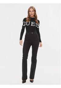 Guess Body Giulia V4RP09 K68D2 Czarny Slim Fit. Kolor: czarny. Materiał: wiskoza #2