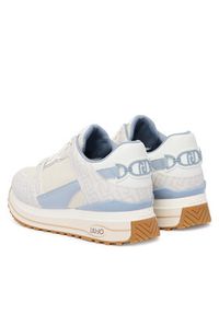 Liu Jo Sneakersy Maxi Wonder 91 BA6011 TX518 Szary. Kolor: szary. Materiał: skóra #4