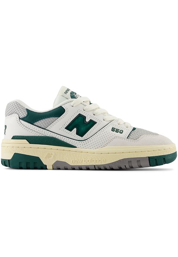 Buty dziecięce New Balance GSB550CS – multikolor. Kolor: wielokolorowy. Materiał: skóra. Szerokość cholewki: normalna