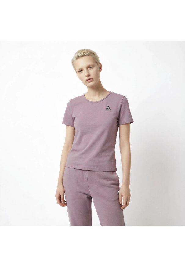 Koszulka damska Le Coq Sportif Contemporain SP N°1. Kolor: fioletowy