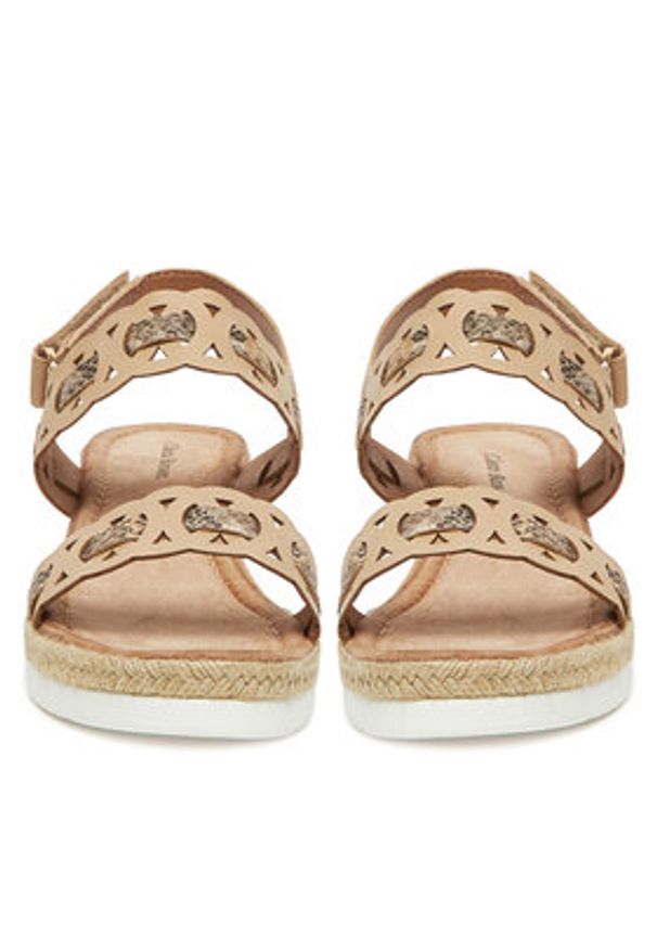 Clara Barson Espadryle WS2189-52 Beżowy. Kolor: beżowy. Materiał: syntetyk, materiał