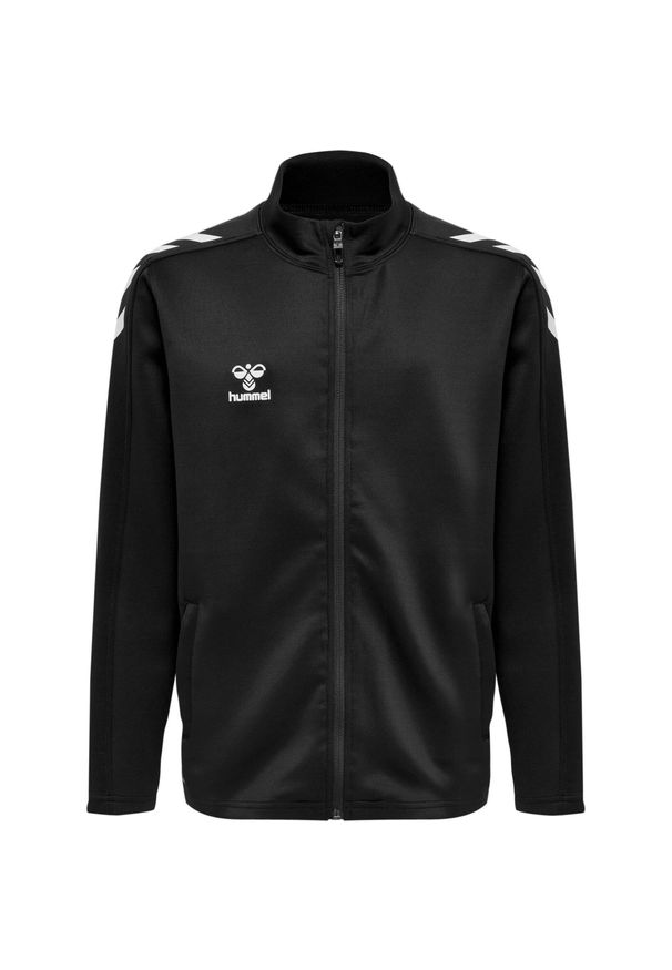 Bluza sportowa dziecięca Hummel Core XK Kids Poly Zip Sweat. Kolor: czarny. Materiał: dresówka. Sport: joga i pilates
