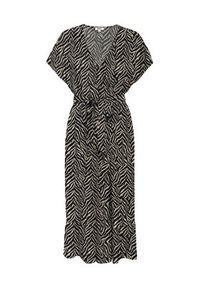 only - ONLY Sukienka codzienna Zilla Adele 15357778 Czarny Regular Fit. Okazja: na co dzień. Kolor: czarny. Materiał: wiskoza. Typ sukienki: proste. Styl: casual #5