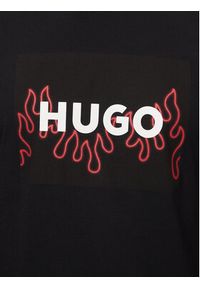 Hugo T-Shirt Dulive 50506989 Czarny Regular Fit. Kolor: czarny. Materiał: bawełna #3