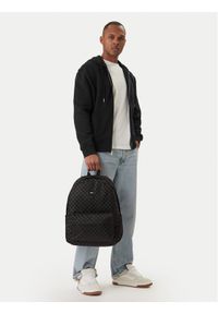 Vans Plecak Old Skool Check Backpack VN000H4XBA51 Czarny. Kolor: czarny. Materiał: materiał
