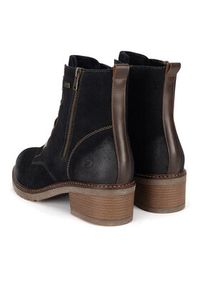 Remonte Trzewiki D1A76-03 Czarny. Kolor: czarny. Materiał: zamsz, skóra #4