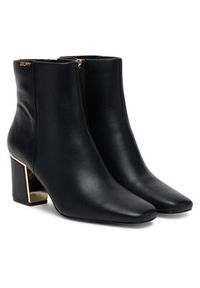 DKNY Botki Cianna K3570036 Czarny. Kolor: czarny. Materiał: skóra #5