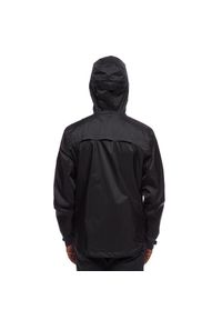 Kurtka Przeciwdeszczowa Męska Black Diamond Treeline Rain Shell. Kolor: czarny. Sport: turystyka piesza