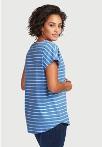 Cellbes - T-shirt w dwupaku 2 sztuki. Kolor: biały, wielokolorowy, niebieski. Materiał: jersey. Długość rękawa: krótki rękaw. Długość: krótkie. Wzór: gładki #4