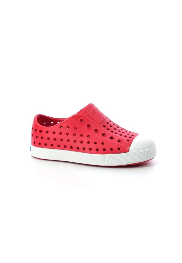 Native Shoes - Buty miejskie dziecięce NATIVE JEFFERSON JUNIOR. Kolor: czerwony. Sport: turystyka piesza