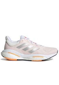 Adidas - Buty adidas Solarglide 5 GX5496 - pomarańczowe. Kolor: pomarańczowy. Materiał: materiał, guma. Szerokość cholewki: normalna. Sport: fitness #1