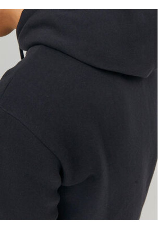 Jack & Jones - Jack&Jones Bluza Corp 12152840 Czarny Standard Fit. Kolor: czarny. Materiał: syntetyk