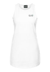 EA7 Emporio Armani Top 3HTH56 TJ29Z 1100 Biały Regular Fit. Kolor: biały. Materiał: bawełna #4
