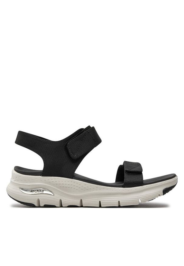 skechers - Sandały Skechers. Kolor: czarny