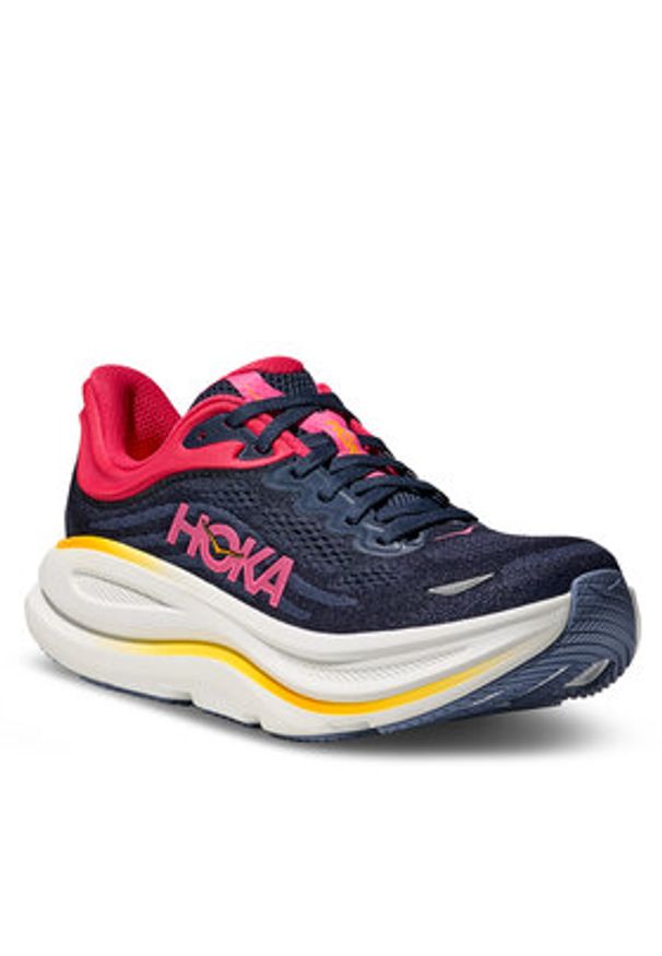 HOKA - Hoka Buty do biegania Bondi 9 1162012 Granatowy. Kolor: niebieski. Materiał: materiał