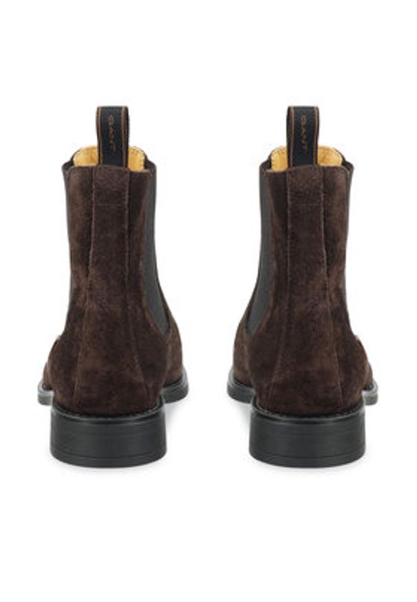 GANT - Gant Sztyblety 31553127 Brązowy. Kolor: brązowy. Materiał: skóra, zamsz