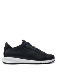 Geox Sneakersy U Aerantis U357FA 00046 C0045 Granatowy. Kolor: niebieski. Materiał: skóra