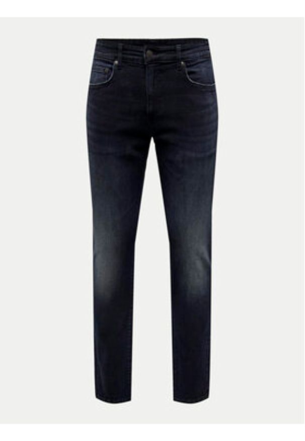 Only & Sons Jeansy Loom 22026921 Granatowy Slim Fit. Kolor: niebieski