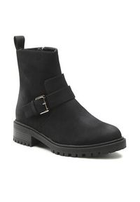 Jenny - JENNY Botki WS5600-07 Czarny. Kolor: czarny. Materiał: skóra #2