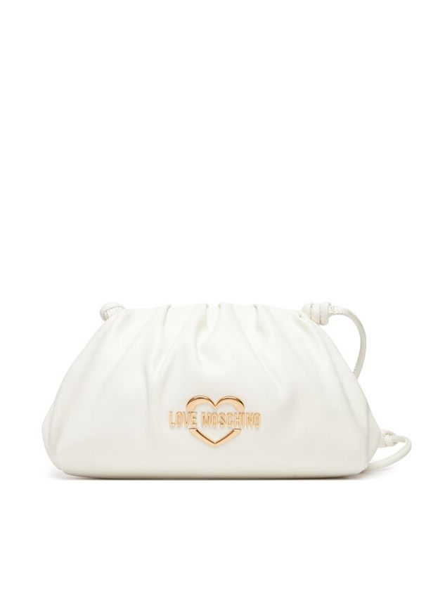 Love Moschino - LOVE MOSCHINO Torebka JC4286PP0MKK0100 Biały. Kolor: biały. Materiał: skórzane
