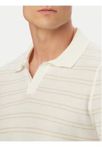 BOSS Polo H-Narciso 50560483 Biały Regular Fit. Typ kołnierza: polo. Kolor: biały. Materiał: bawełna #4