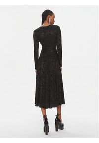 Nissa Sukienka codzienna RZ14523 Czarny Slim Fit. Okazja: na co dzień. Kolor: czarny. Materiał: wiskoza. Typ sukienki: proste. Styl: casual #2