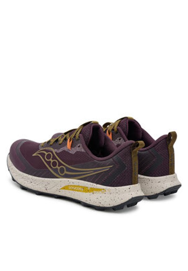 Saucony Buty do biegania Peregrine 15 S20990 Bordowy. Kolor: czerwony. Materiał: materiał