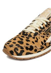 Reebok Sneakersy EO-CLASSIC AZ 100255853 Brązowy. Kolor: brązowy. Materiał: skóra. Model: Reebok Classic #9