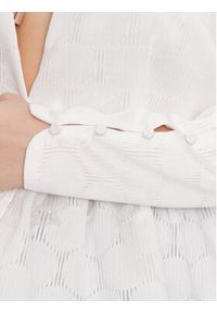 Bruuns Bazaar Bluzka Cuckoo Ingrid BBW3329 Biały Regular Fit. Kolor: biały. Materiał: wiskoza #4