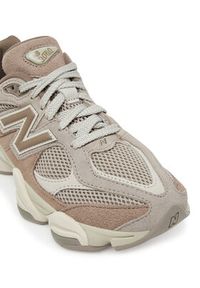 New Balance Sneakersy U9060ERC W Brązowy. Kolor: brązowy. Materiał: zamsz, skóra